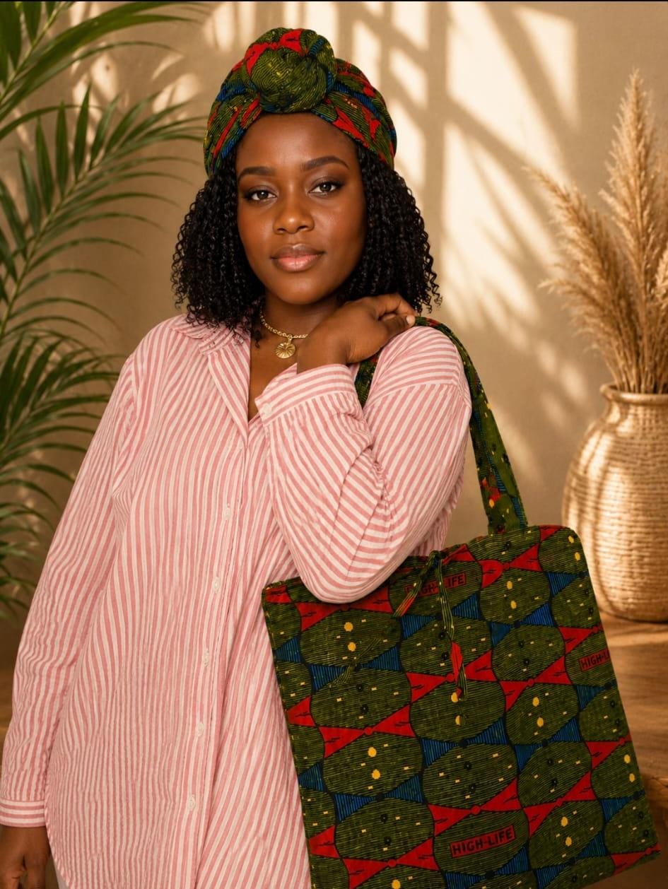 African crossbody bag