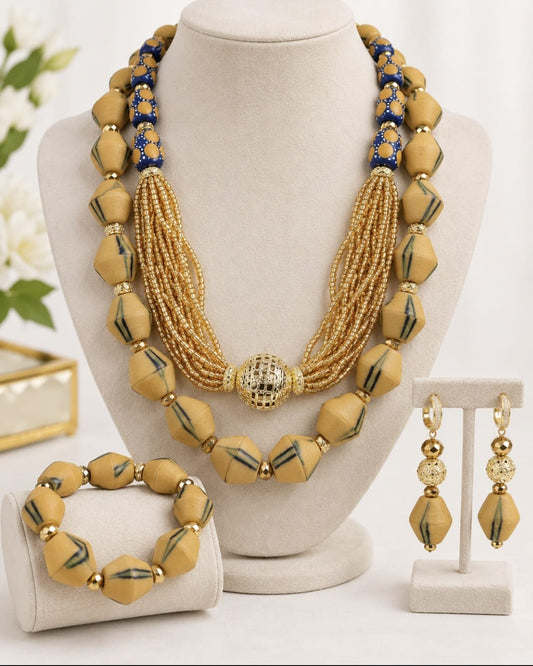 African jewelry set
