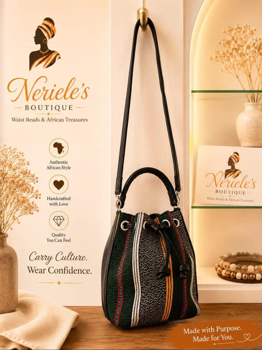 African crossbody bag